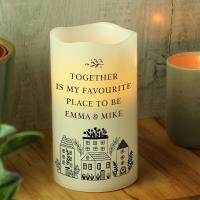 Personalised Home LED Candle Extra Image 1 Preview